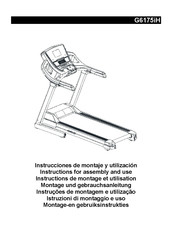 BH FITNESS G6175iH Instrucciones De Montaje Y Utilización