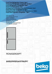 Beko RCNA320K20PT Instrucciones Para El Uso