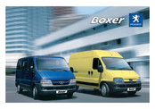 PEUGEOT boxer 2004 Manual De Instrucciones