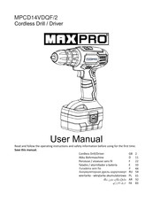 MaxPro MPCD14VDQF/2 Manual Del Usuario