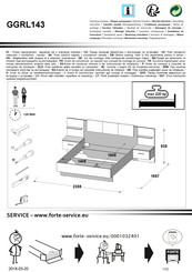 Forte GGRL143 Instrucciones De Montaje