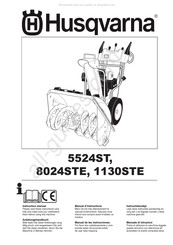 Husqvarna 5524ST Manual De Instrucciones