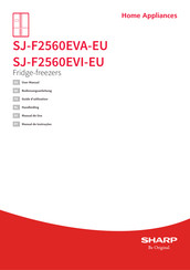 Sharp SJ-F2560EVA-EU Manual De Uso