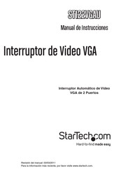 StarTech ST122VGAU Manual De Instrucciones