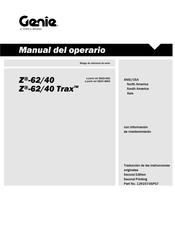 Genie Z62D-632 Manual Del Operario