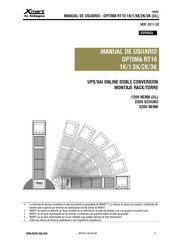 Xmart OPTIMA RT10 2K Manual De Usuario