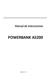 Intenso A5200 Manual De Instrucciones