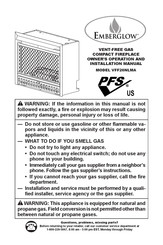 EmberGlow VFF26NLMA Manual De Instrucciones