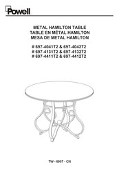 Powell 697-4041T2 Manual De Instrucciones