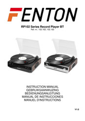 Fenton 102.162 Manual De Instrucciones