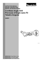 Makita XAD01 Manual De Instrucciones