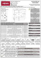 HENN C367-05 Instrucciones De Montaje