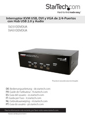 StarTech SV231DDVDUA Guia Del Usuario