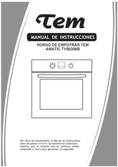 TEM AMATIC TYBIO06B Manual De Instrucciones