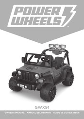 Power Wheels GWX91 Manual Del Usuario