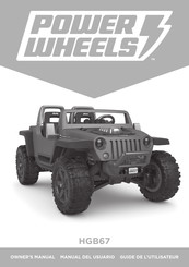 Power Wheels HGB67 Manual Del Usuario