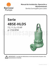 Barmesa Pumps 4BSE-HLDS Serie Manual De Instalación, Operación Y Mantenimiento