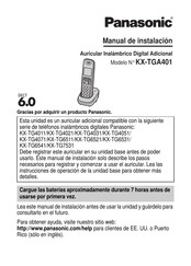 Panasonic KX-TGA401 Manual De Instalación