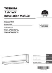 Toshiba Carrier MMK-AP0367HPUL Manual De Instalación