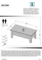 Forte EPLT501 Instrucciones De Montaje