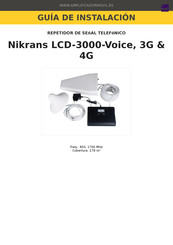 Nikrans LCD-3000-Voice Guia De Instalacion