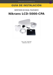 Nikrans LCD-5000-CPA Guia De Instalacion