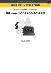 Nikrans LCD1200-4G-PRO Guia De Instalacion