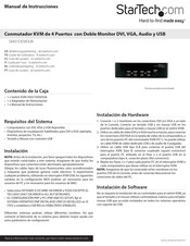 StarTech SV431DDVDUA Manual De Instrucciones