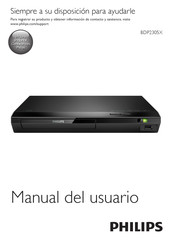 Philips BDP2305X Manual Del Usuario