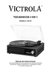 Victrola VTA-67 Manual De Instrucciones