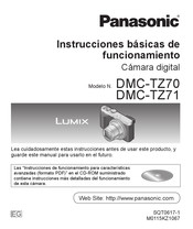 Panasonic LUMIX DMC-TZ71 Instrucciones Básicas De Funcionamiento