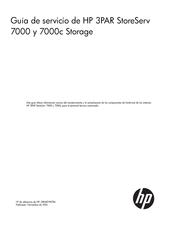 HP 3PAR StoreServ 7450 Storage Guía De Servicio