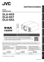 JVC DLA-NX7 Manual De Instrucciones