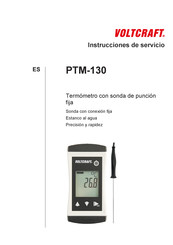 VOLTCRAFT PTM-130 Instrucciones De Servicio