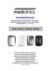 Mediclinics M19AC Manual De Instalación Y Utilizacion