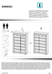 Forte SNWK521 Instrucciones De Montaje