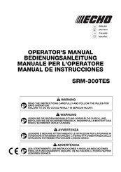 Echo SRM-300TES Manual De Instrucciones