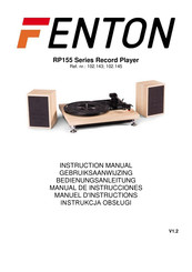 Fenton RP155LW Manual De Instrucciones