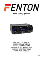 Fenton AV460 Manual De Instrucciones