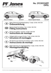 PF Jones 19150534PF Instrucciones De Montaje