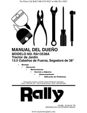 Rally RA13538A Manual Del Dueño