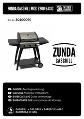 Mayer Barbecue MGG-3200 BASIC Instrucciones De Montaje