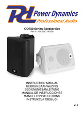 Power Dynamics ODS50 Serie Manual De Instrucciones