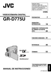 JVC GR-D775U Manual De Instrucciones