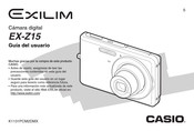 Casio EXILIM EX-Z15 Guia Del Usuario