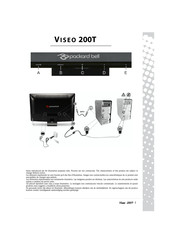 Packard Bell VISEO 200T Guia De Inicio Rapido