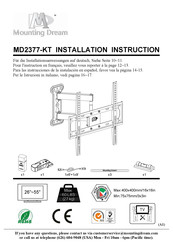 Mounting Dream MD2377-KT Instrucciones De Instalación