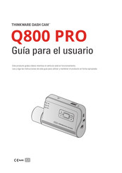 Thinkware Q800 PRO Guía Para El Usuario