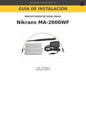 Nikrans MA-2000WF Guia De Instalacion