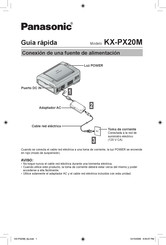 Panasonic KX-PX20M Guía Rápida